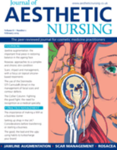 JOURNAL OF AESTHETIC NURSING cover