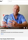 Covid-19 YouTube screengrab - Airway Surgery Mask Solution