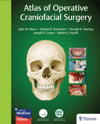 Atlas of Operative Craniofacial Surgery book cover image.