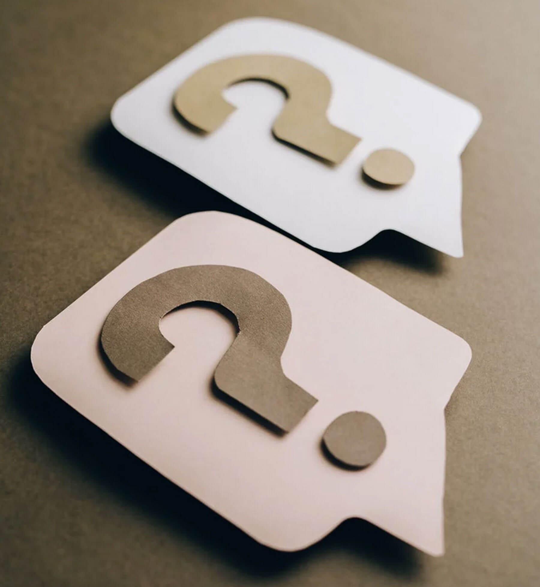 Image showing question marks. 