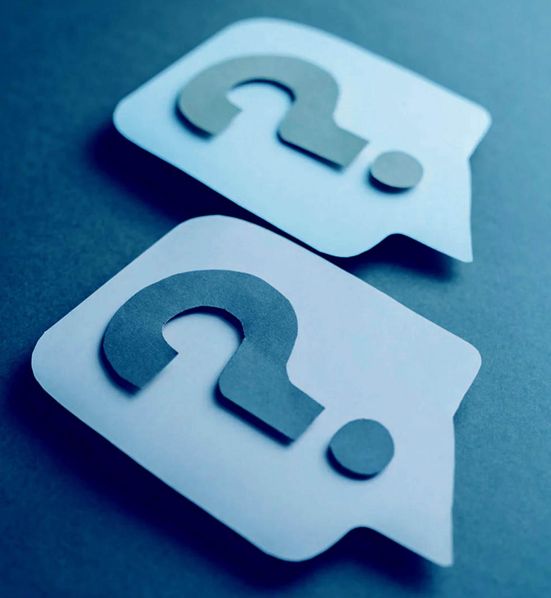 Image showing question marks. 