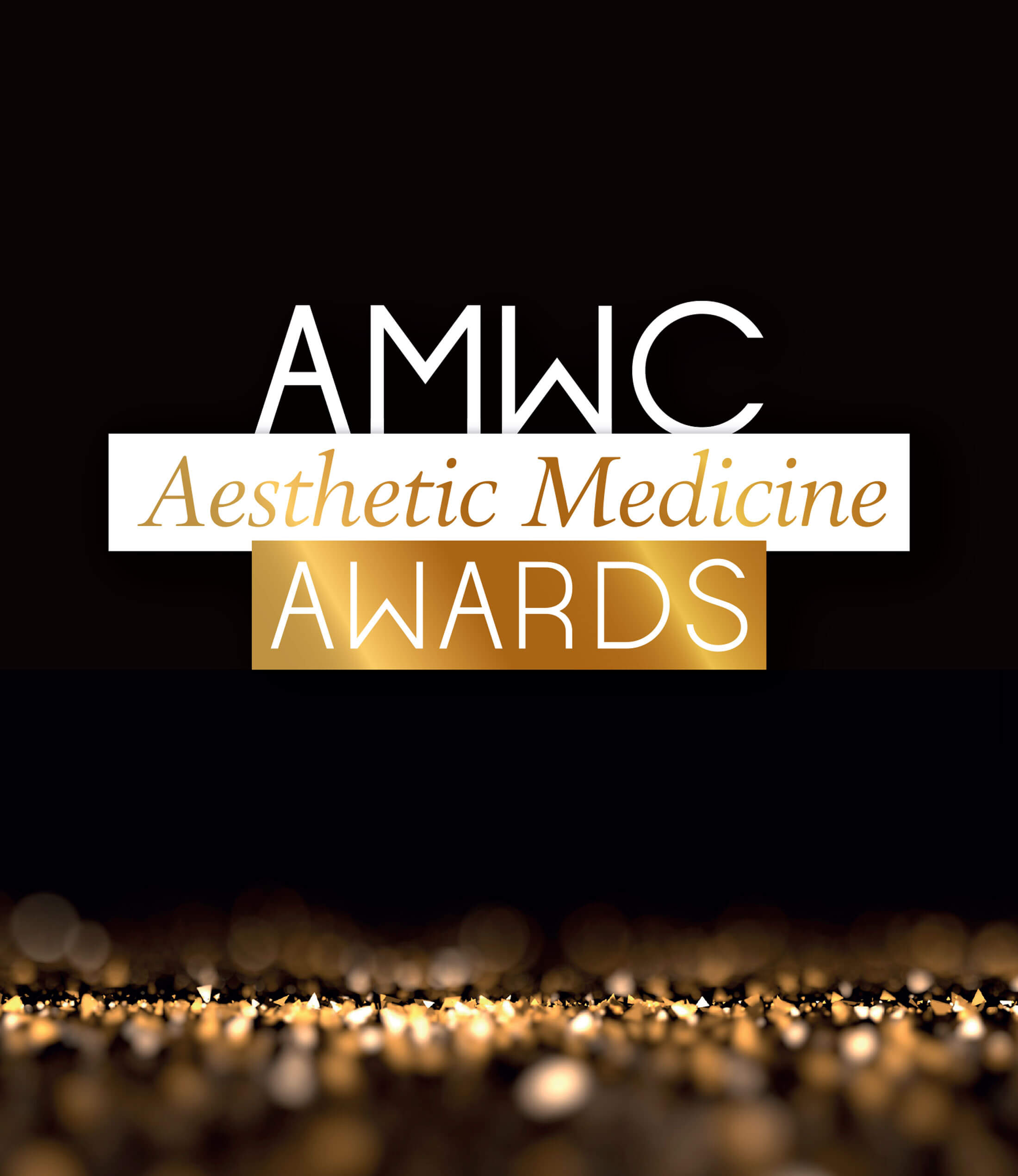 AMWC awards logo image.