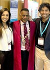 Photo showing Nikita Joji, Maniram Ragbir and Sydney Barnes at the BAPRAS Congress 2023.