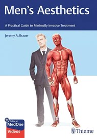 Men’s Aesthetics: A Practical Guide to Minimally Invasive Treatment book cover image.