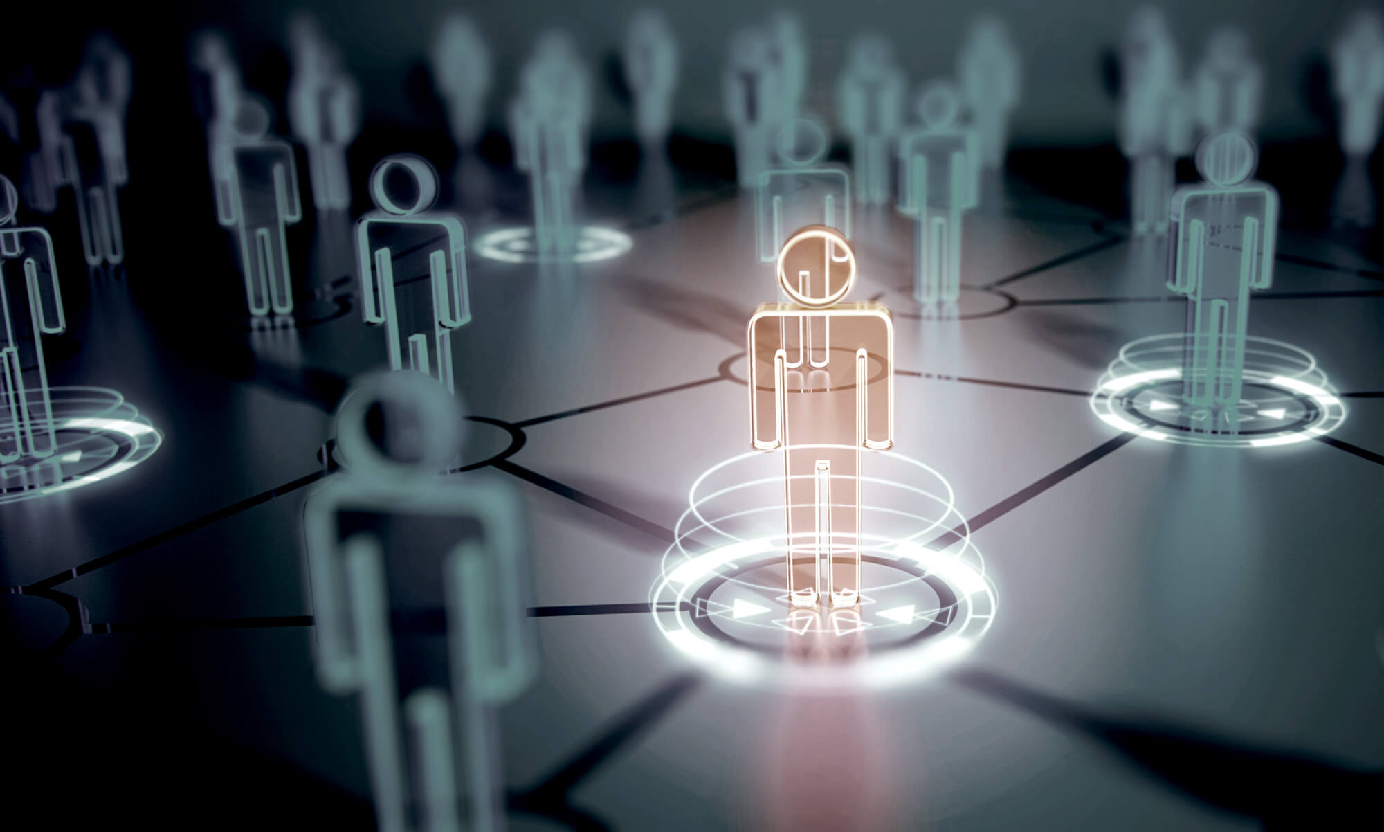 AI image of human figures.